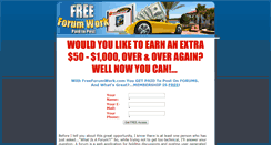 Desktop Screenshot of freeforumwork.com
